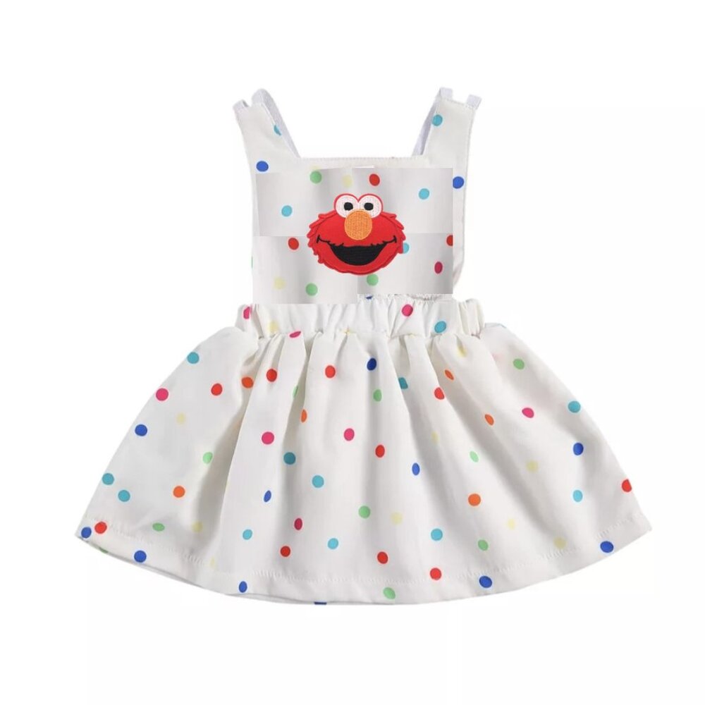 Colorful Polka Dot Kids Dress